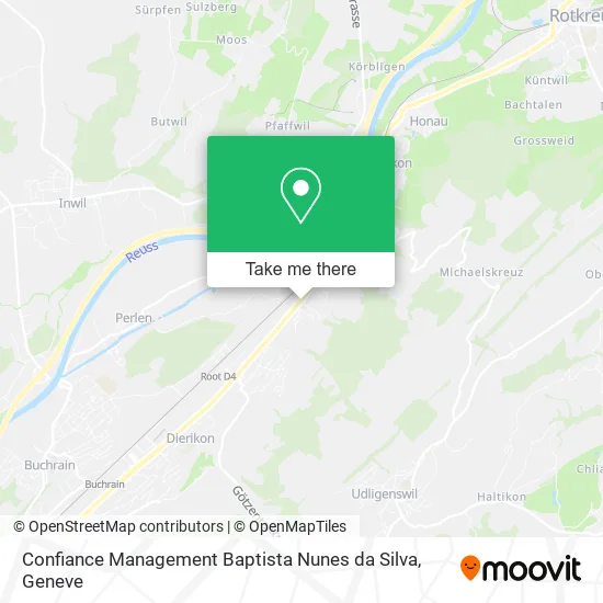 Confiance Management Baptista Nunes da Silva map