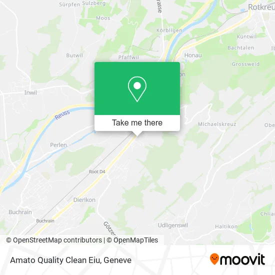 Amato Quality Clean Eiu map