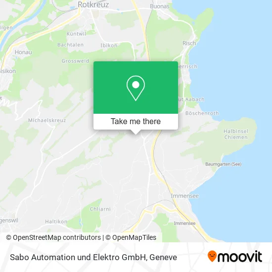 Sabo Automation und Elektro GmbH map