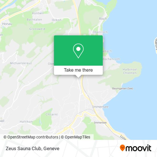 Zeus Sauna Club map