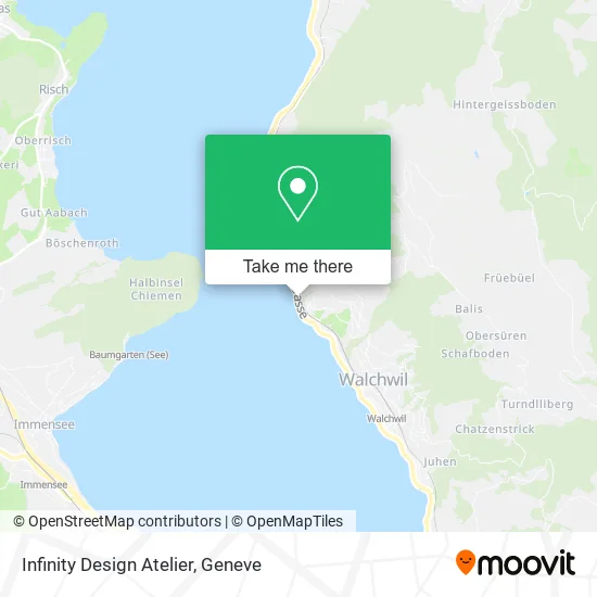 Infinity Design Atelier map