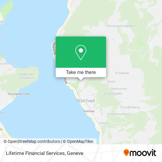 Lifetime Financial Services map