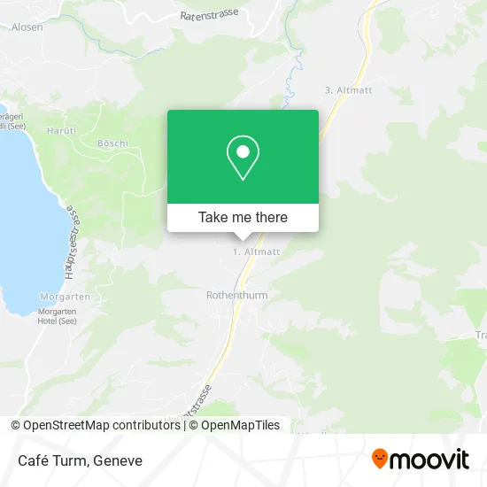 Café Turm map