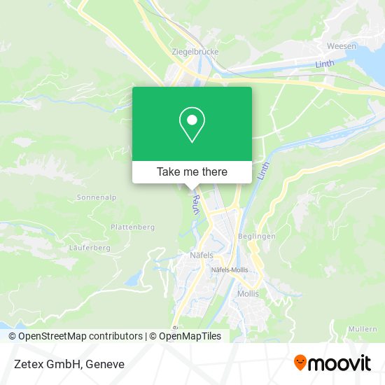 Zetex GmbH map