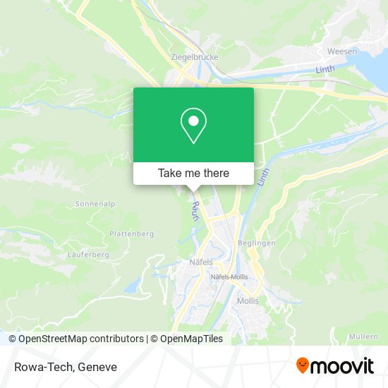 Rowa-Tech map
