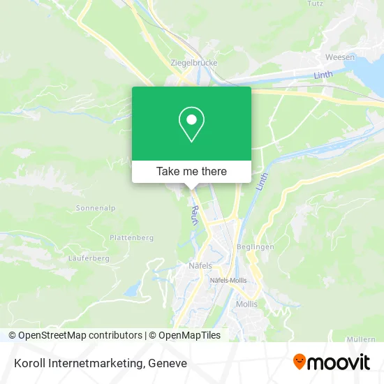 Koroll Internetmarketing map