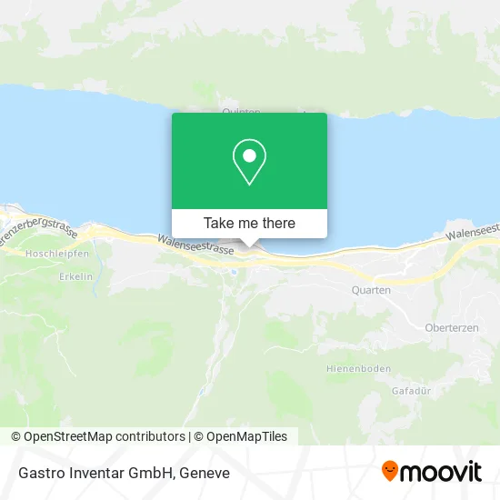 Gastro Inventar GmbH map