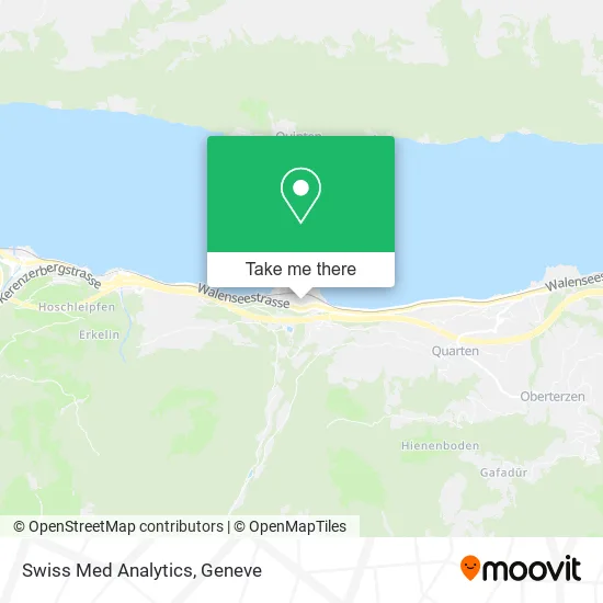Swiss Med Analytics map
