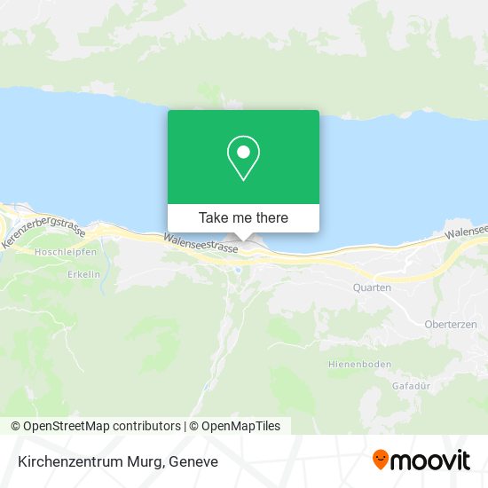 Kirchenzentrum Murg map