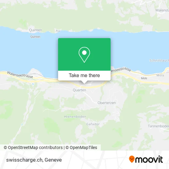 swisscharge.ch map