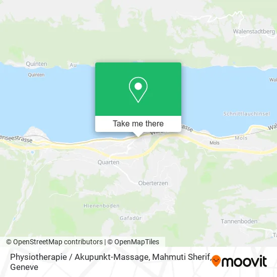Physiotherapie / Akupunkt-Massage, Mahmuti Sherif map