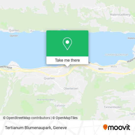 Tertianum Blumenaupark map