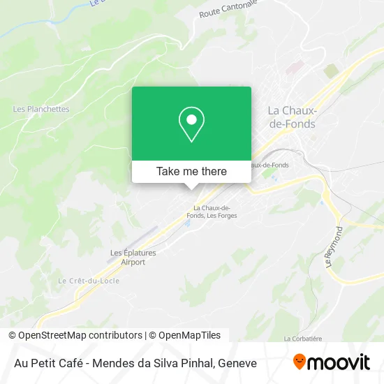 Au Petit Café - Mendes da Silva Pinhal map