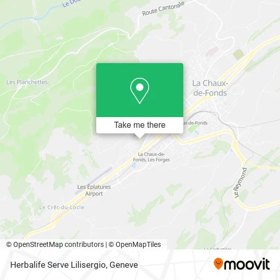 Herbalife Serve Lilisergio map