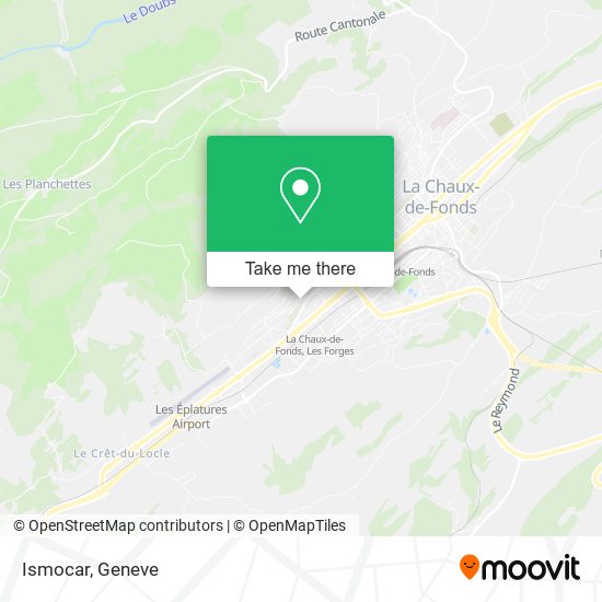 Ismocar map