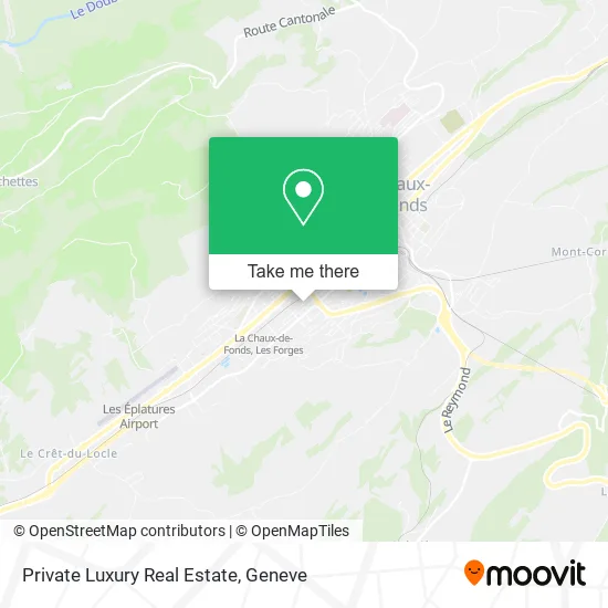 Private Luxury Real Estate map