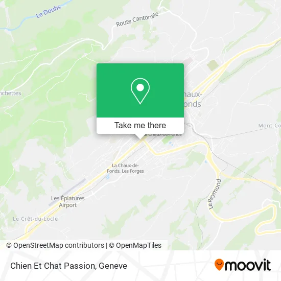 Chien Et Chat Passion map