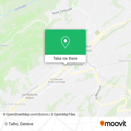 O Talho map