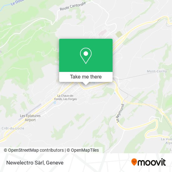 Newelectro Sàrl map
