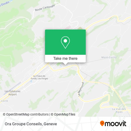 Ora Groupe Conseils map