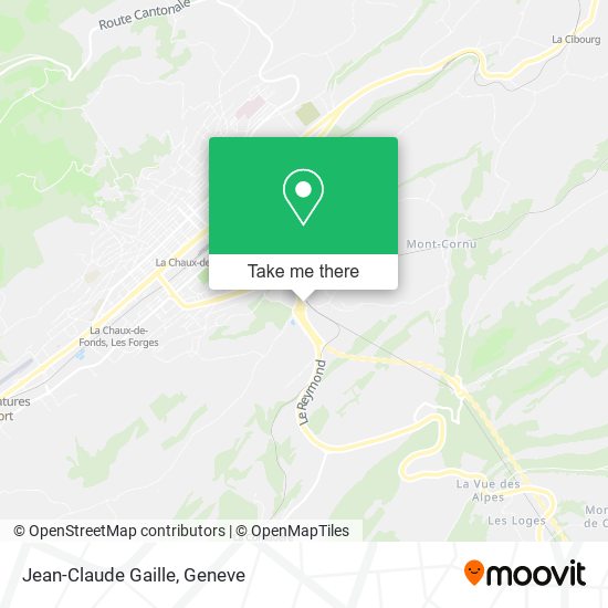 Jean-Claude Gaille map