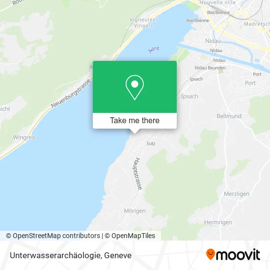 Unterwasserarchäologie map