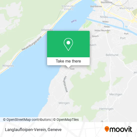 Langlaufloipen-Verein map