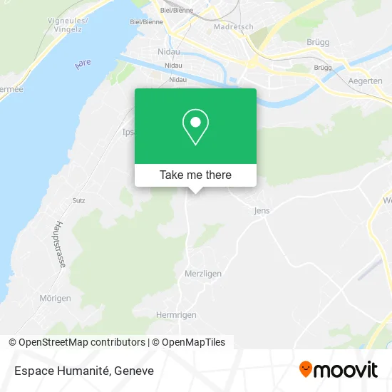 Espace Humanité map