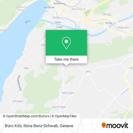 Büro Kds, Ilona Benz-Schwab map