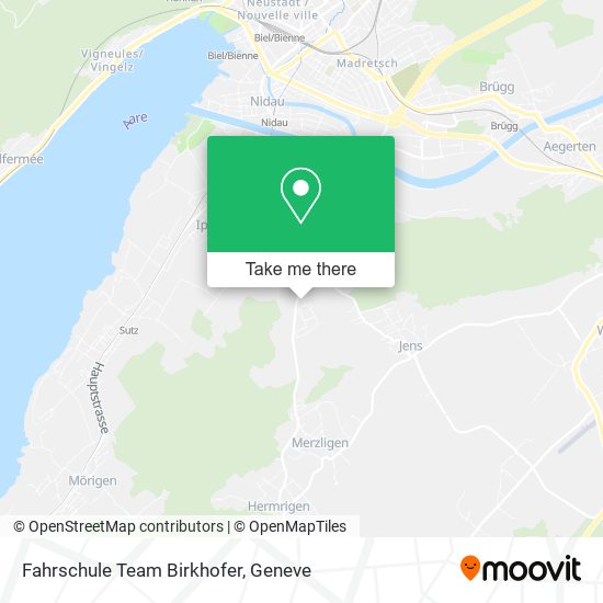 Fahrschule Team Birkhofer map