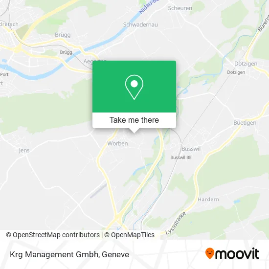 Krg Management Gmbh map