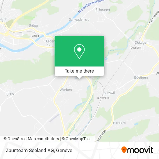 Zaunteam Seeland AG map