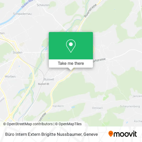 Büro Intern Extern Brigitte Nussbaumer map