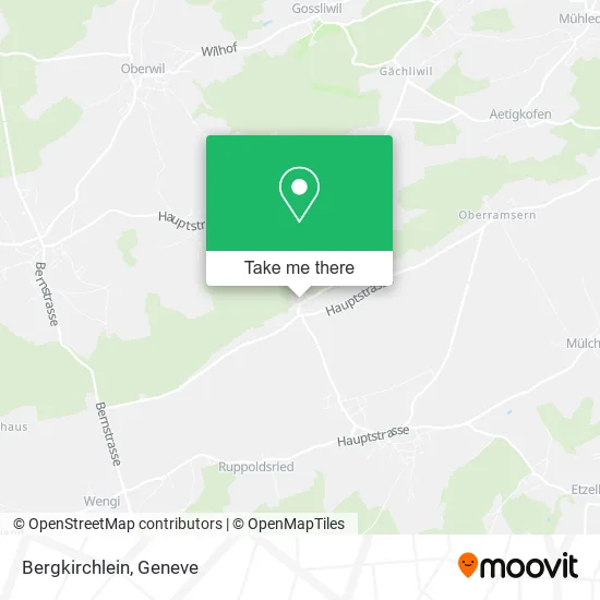 Bergkirchlein map