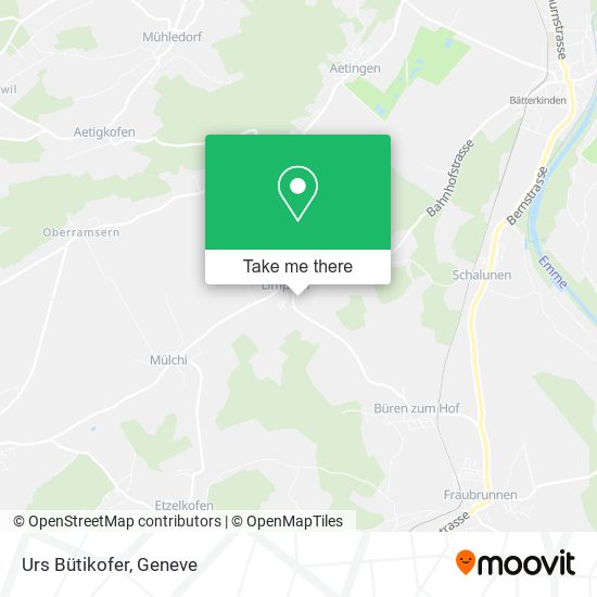 Urs Bütikofer map