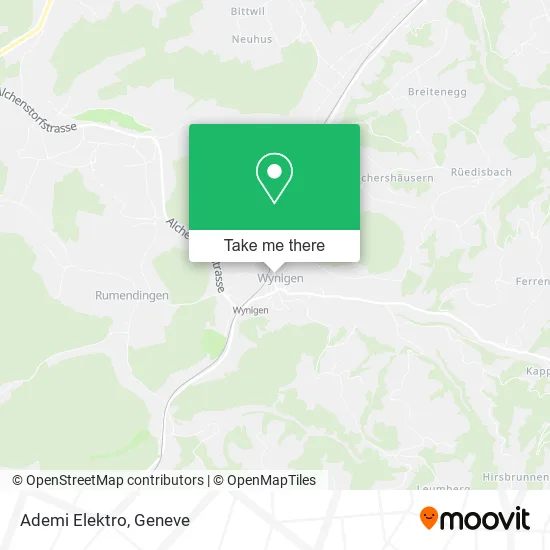 Ademi Elektro map