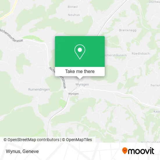 Wynus map