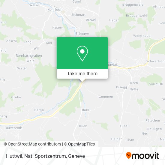 Huttwil, Nat. Sportzentrum map