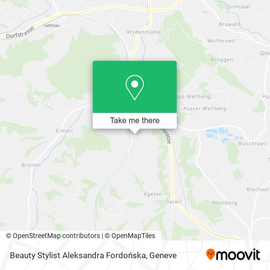 Beauty Stylist Aleksandra Fordońska map