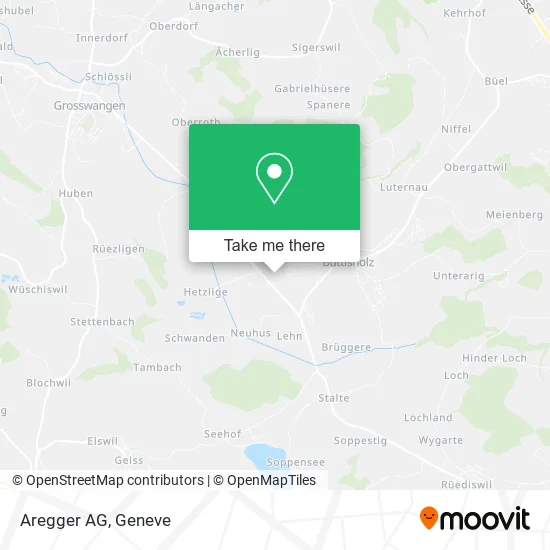 Aregger AG map