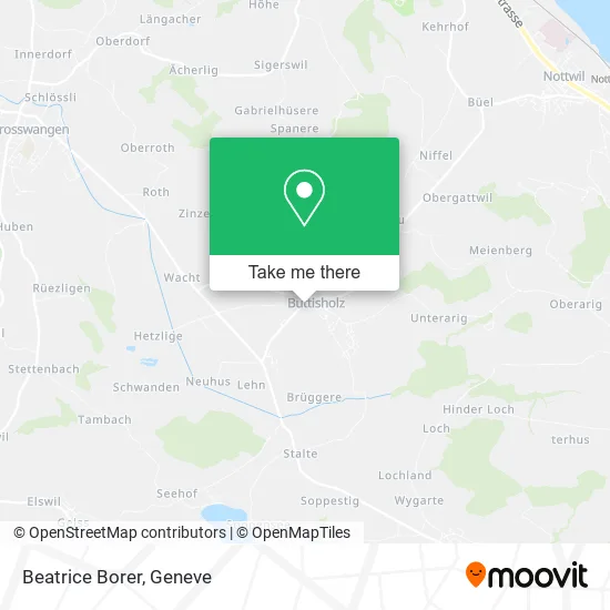 Beatrice Borer map