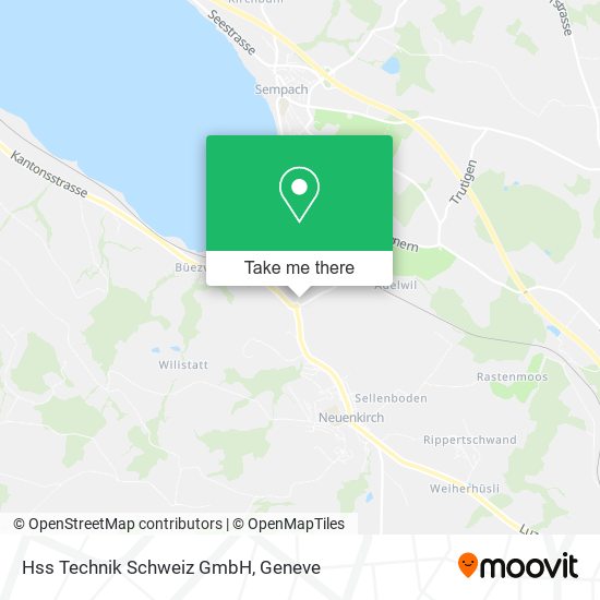 Hss Technik Schweiz GmbH map