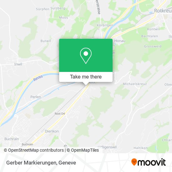 Gerber Markierungen map