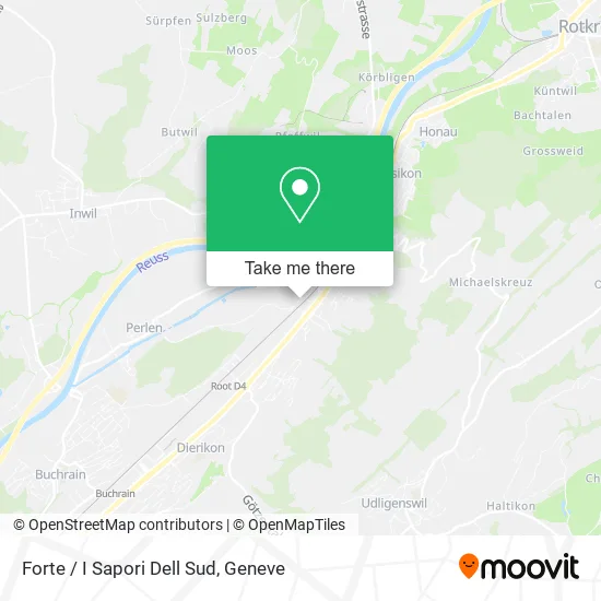 Forte / I Sapori Dell Sud map