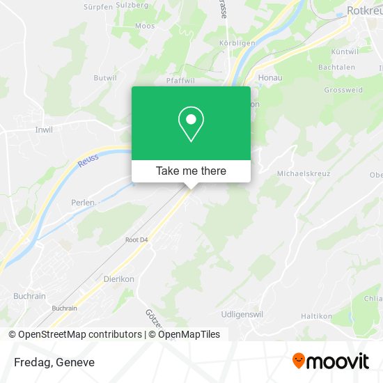 Fredag map