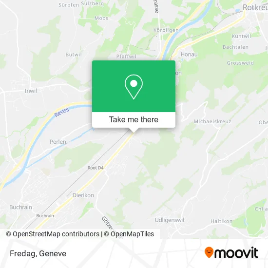 Fredag map