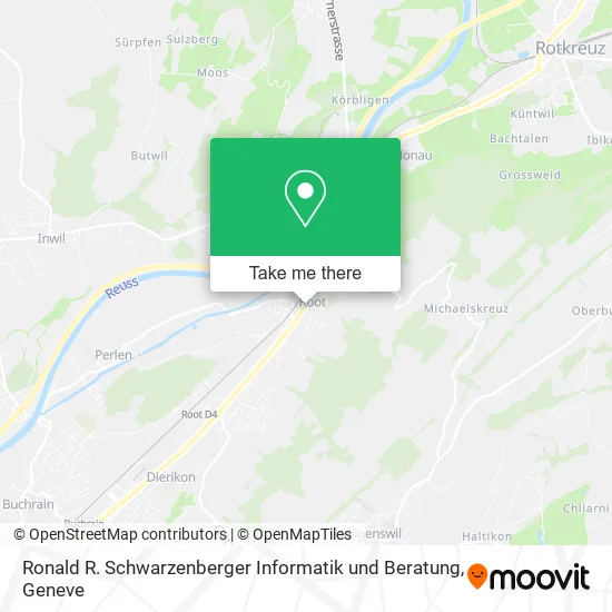 Ronald R. Schwarzenberger Informatik und Beratung map