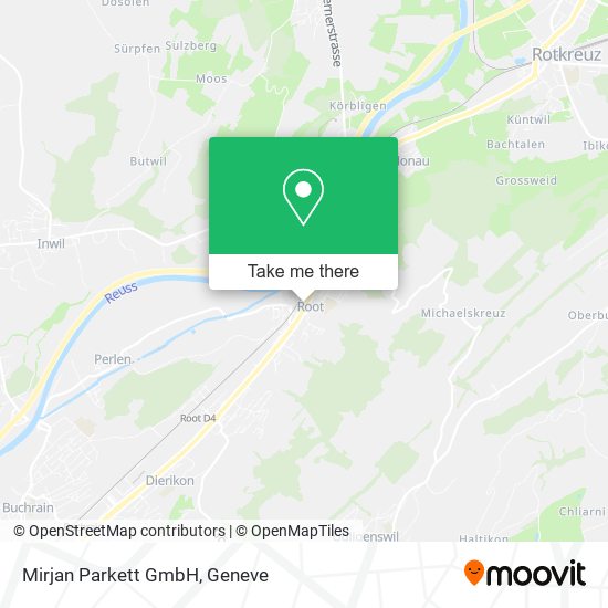 Mirjan Parkett GmbH map