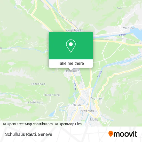 Schulhaus Rauti map