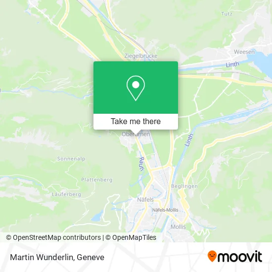 Martin Wunderlin map
